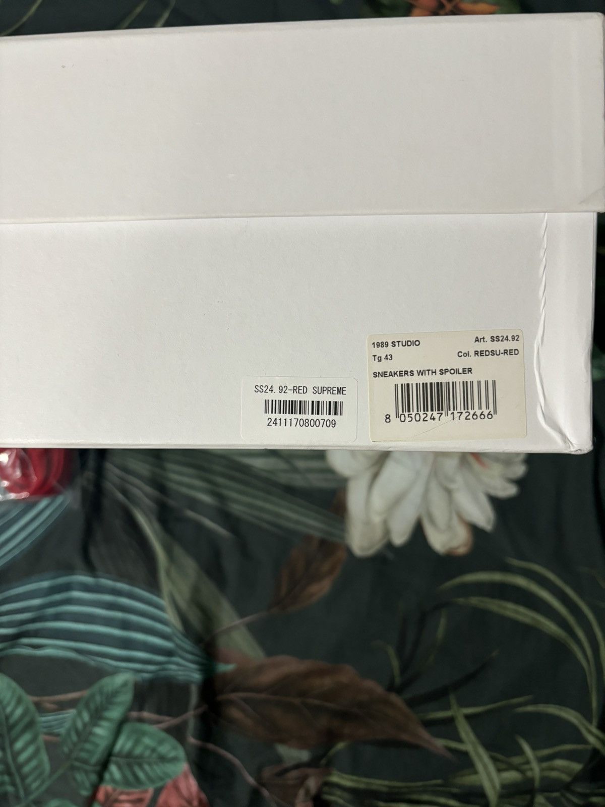 1989 STUDIO Skate Low V-2 Red 1989 STUDIO Size US 10 / EU 43 - 8 Thumbnail