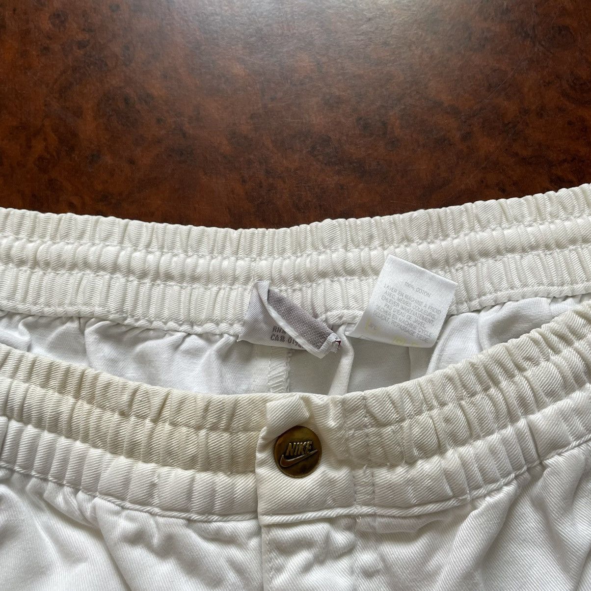 Nike × Vintage 90s BOXY SWOOSH NIKE SUPREME COURT BAGGY SHORTS AGASSI Size US 34 / EU 50 - 9 Thumbnail
