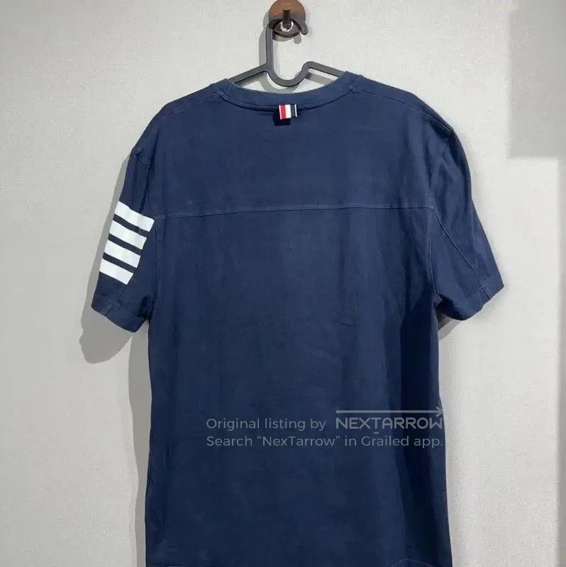 Thom Browne Thom Browne Blue Cotton Blend Men’s T-Shirt . Size US M / EU 48-50 / 2 - 2 Thumbnail