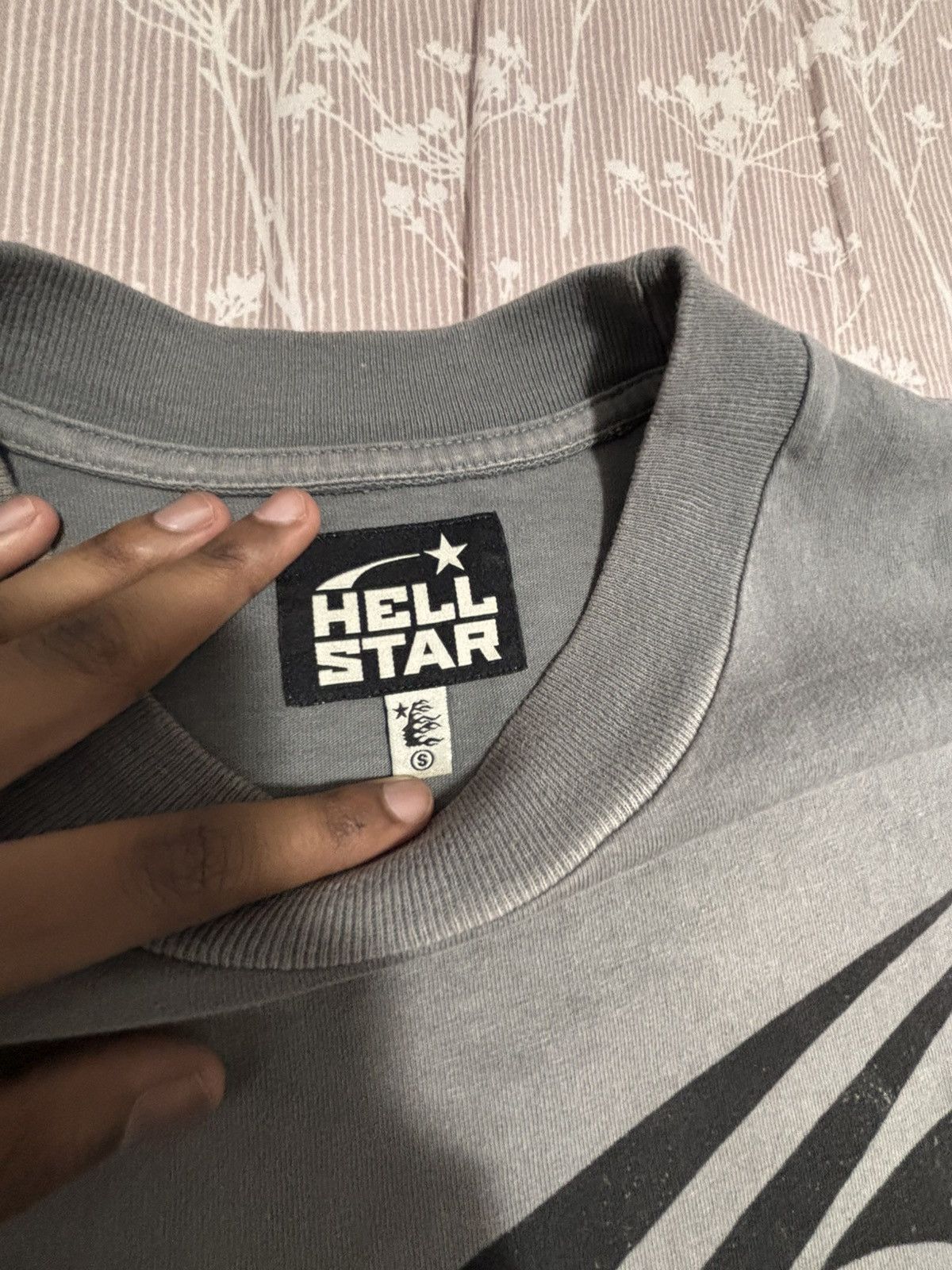 HELLSTAR HELLSTAR Grey T-Shirt Size US S / EU 44-46 / 1 - 2 Thumbnail