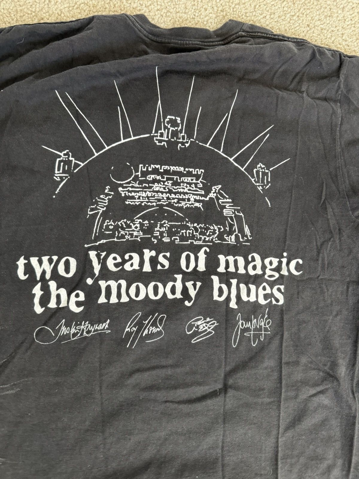 Band Tees × Vintage vintage the moody blues 1993 tour shirt Size US XL / EU 56 / 4 - 6 Thumbnail