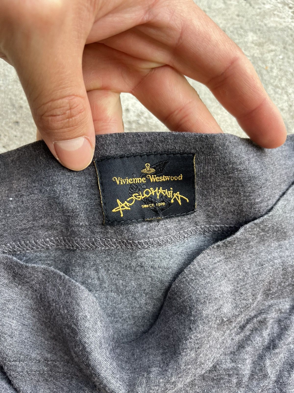 Vivienne Westwood 90s Vivienne Westwood Anglomania Asymmetrical Shirt Sweater Size L / US 10 / IT 46 - 4 Thumbnail