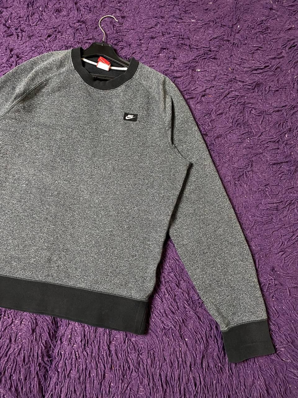 Nike NIKE Crew Sweatshirt Gray WASHED Distressed 90s Size US S / EU 44-46 / 1 - 7 Thumbnail