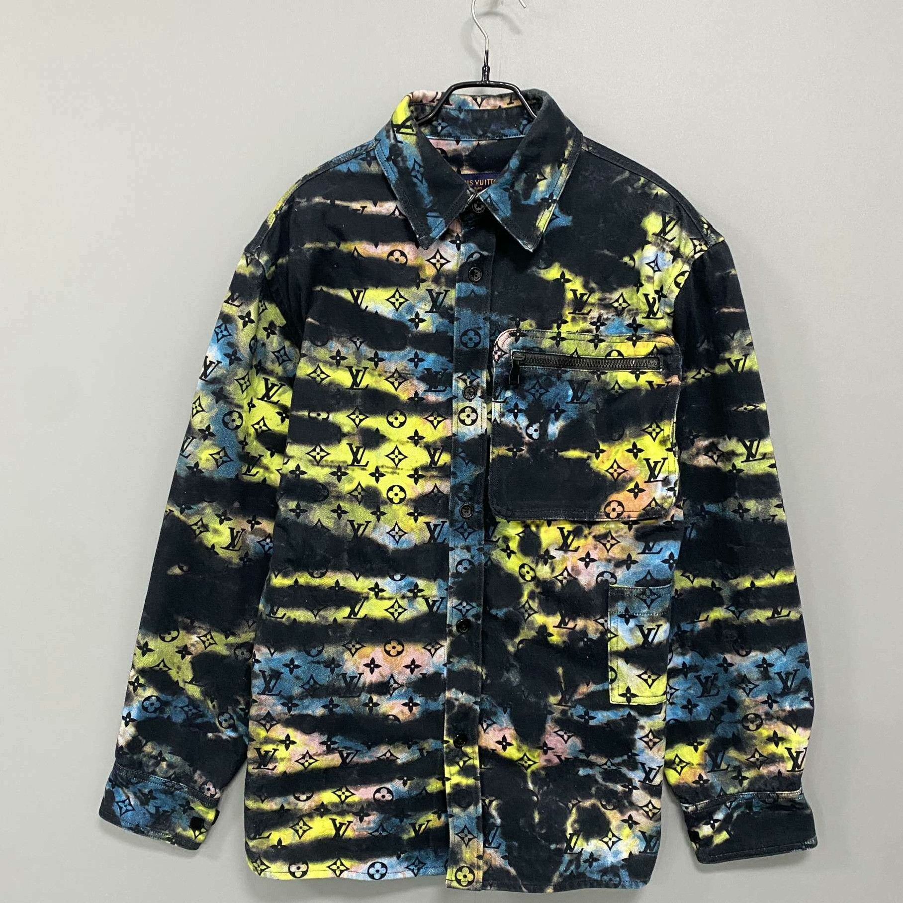 Louis Vuitton Louis Vuitton Denim Tie-Dye Multi Shirt xs Men Size US XS / EU 42 / 0 - 1 Thumbnail