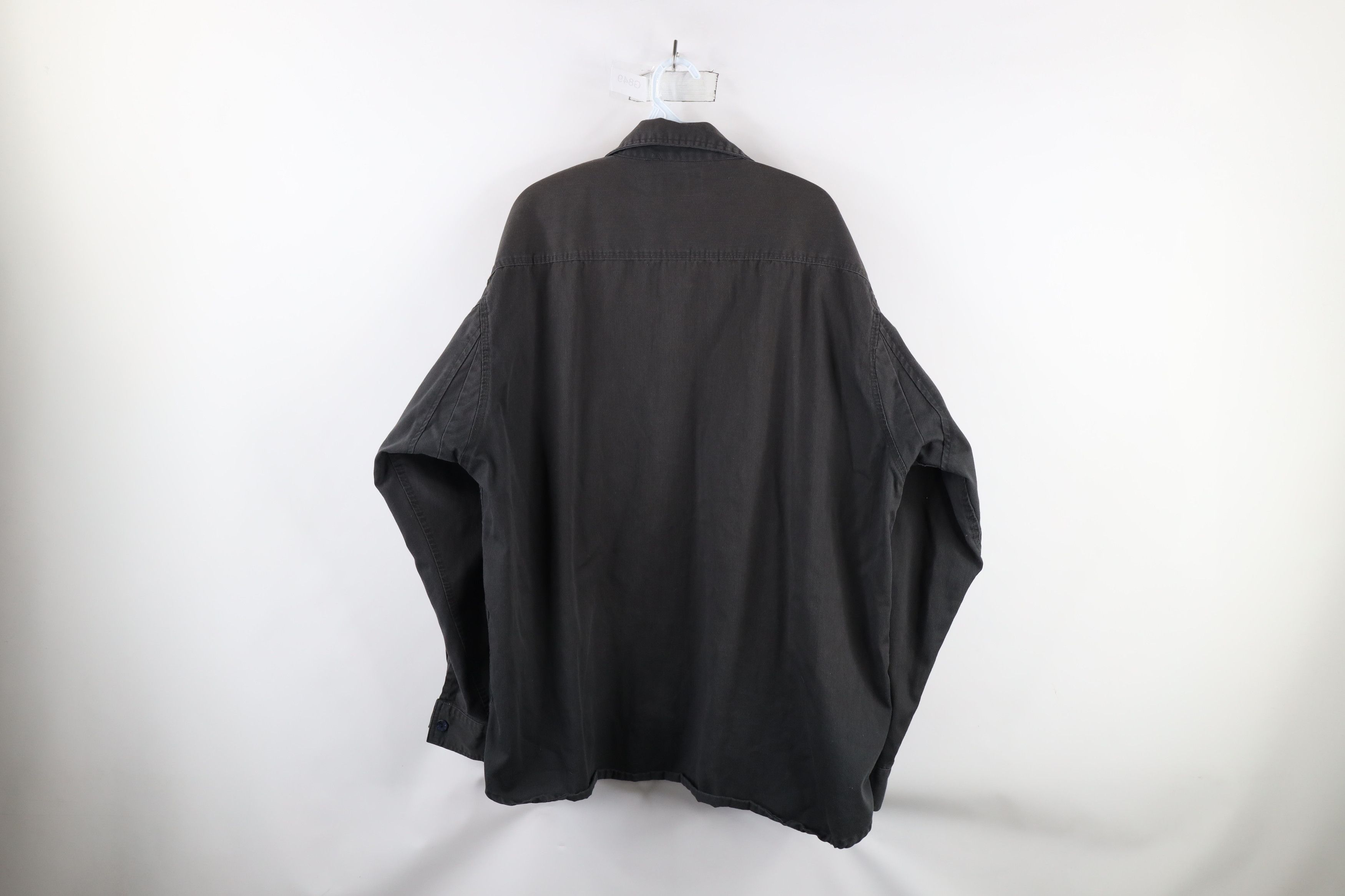 Vintage Vintage Jesse James Workwear Heavyweight Button Shirt Black Size US XXL / EU 58 / 5 - 6 Thumbnail