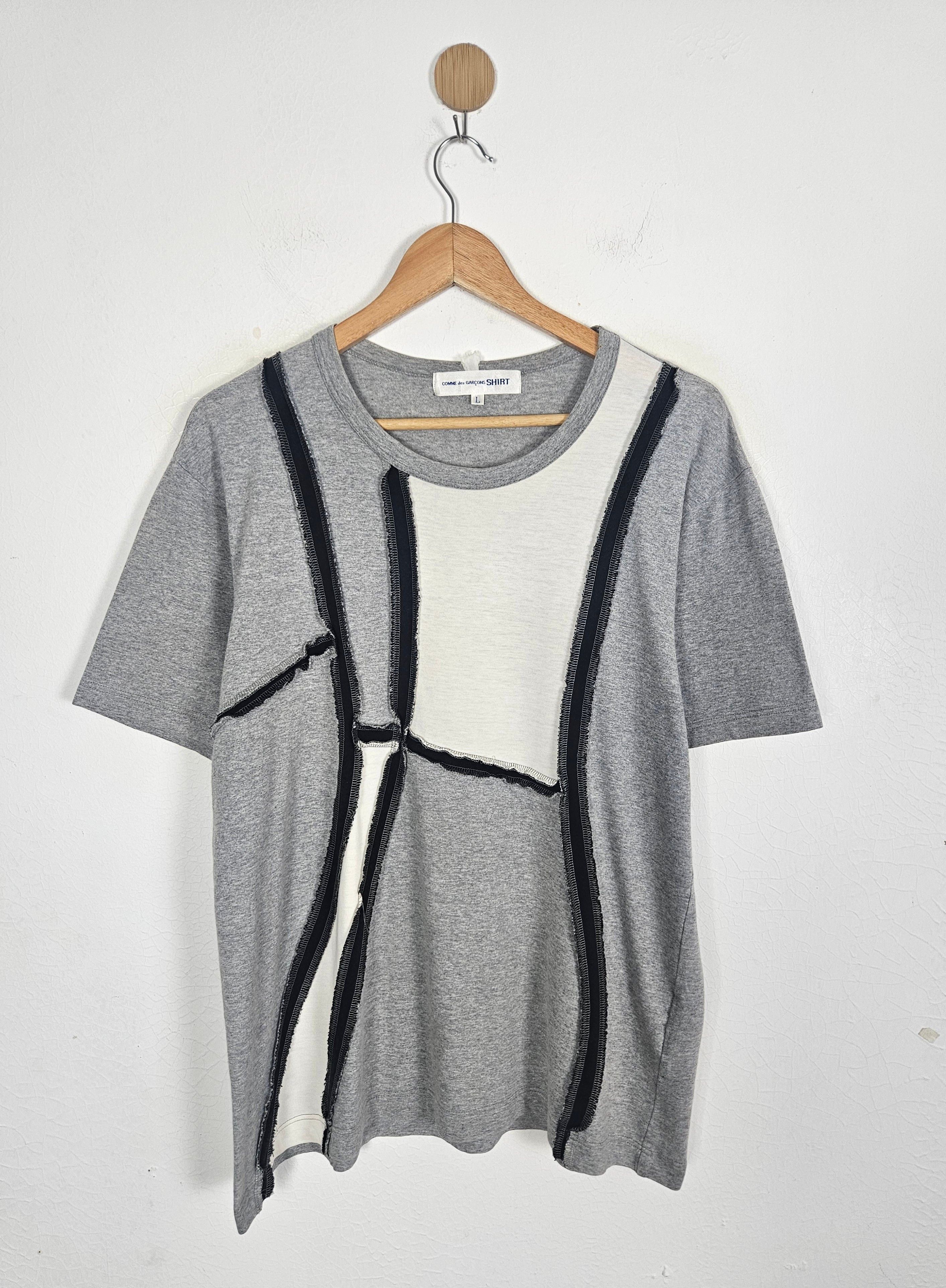Comme des Garcons SHIRT Comme des Garcons CDG Patchwork shirt Size US L / EU 52-54 / 3 - 1 Thumbnail