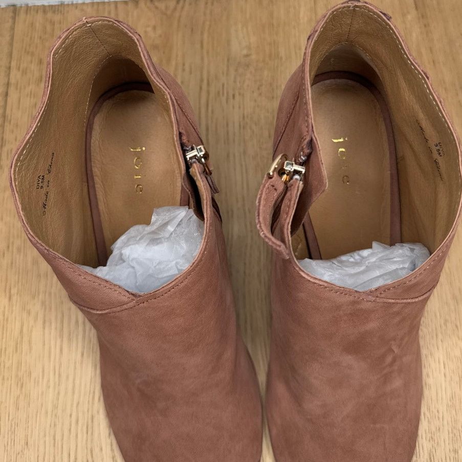 Joie NEW Joie Diya Open Toe High Heel Zippered Leather Bootie Size US 9.5 / IT 39.5 - 4 Thumbnail
