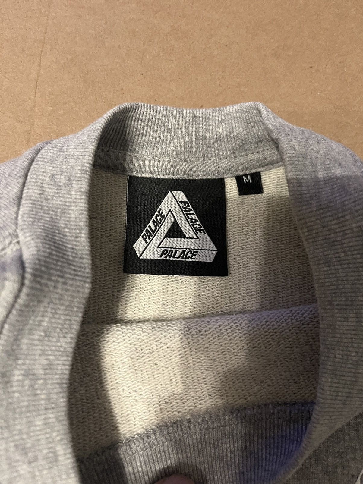 Palace Palace olympic crewneck heather grey medium Size US M / EU 48-50 / 2 - 3 Thumbnail