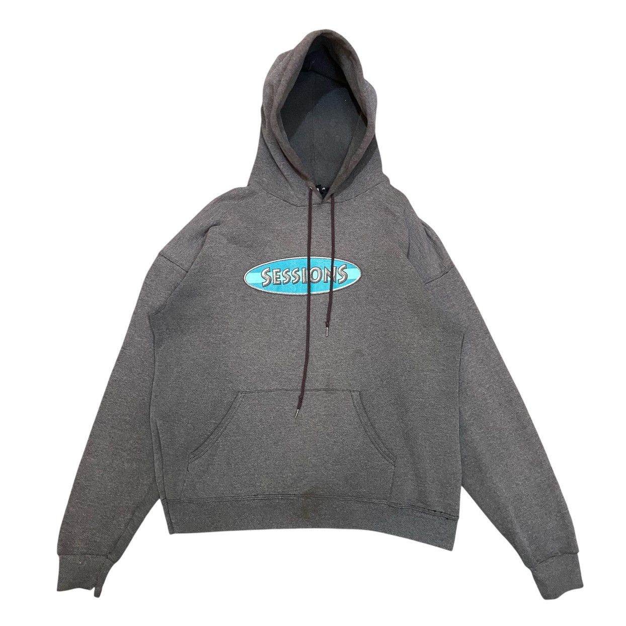 Sessions Vintage 90s Sessions Skateboard Hoodie Size US L / EU 52-54 / 3 - 1 Thumbnail