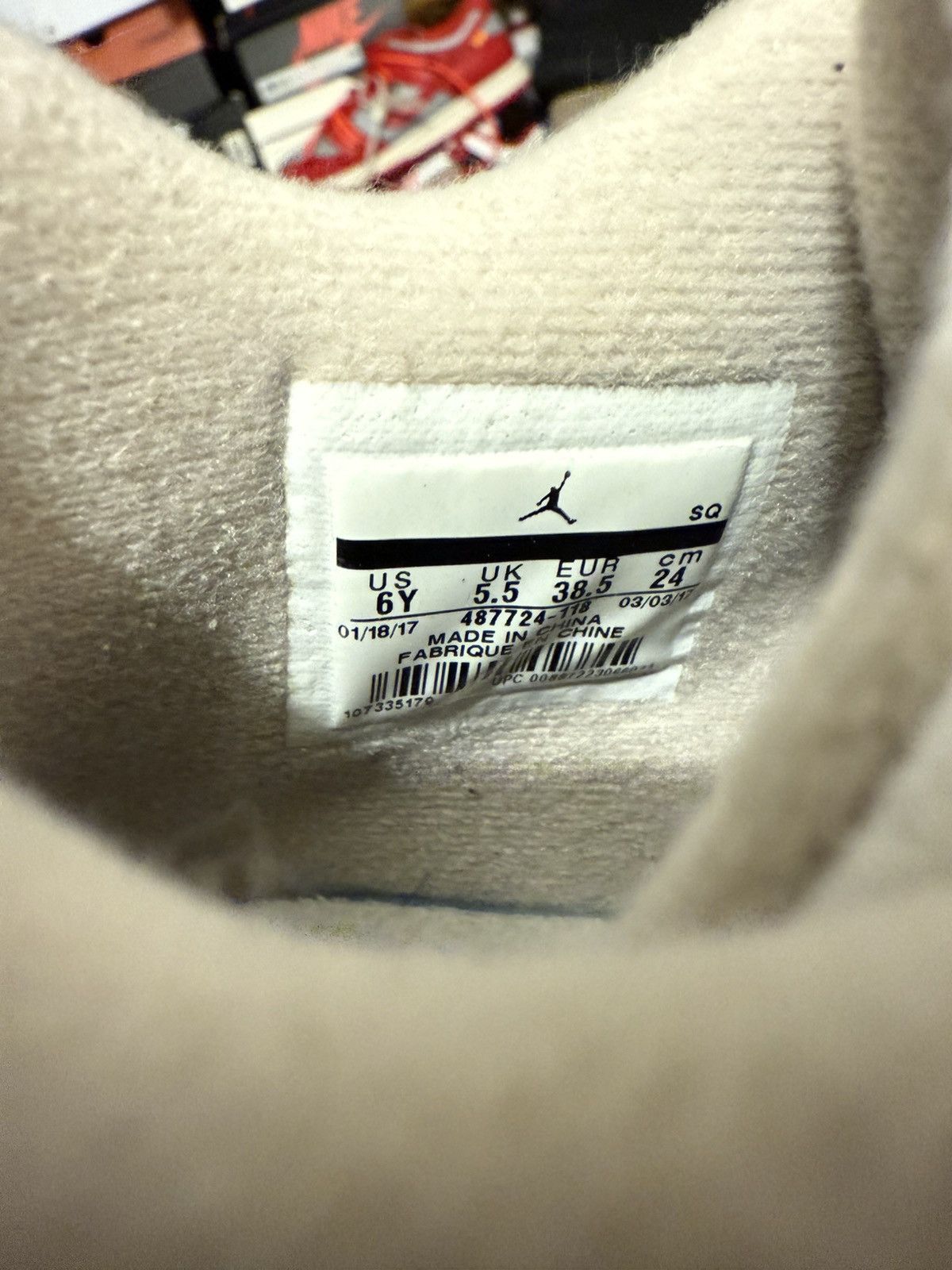 Jordan Brand Jordan retro 4 Sand (2017) size 6y Size US 6 / EU 39 - 7 Thumbnail