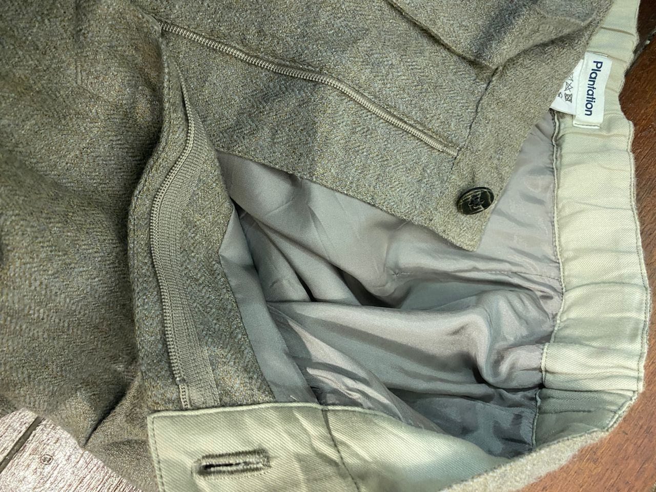 Designer × Issey Miyake × Japanese Brand Unisex🔥Plantation baggy pants by Issey miyake size 28-30 Size 29" - 7 Thumbnail