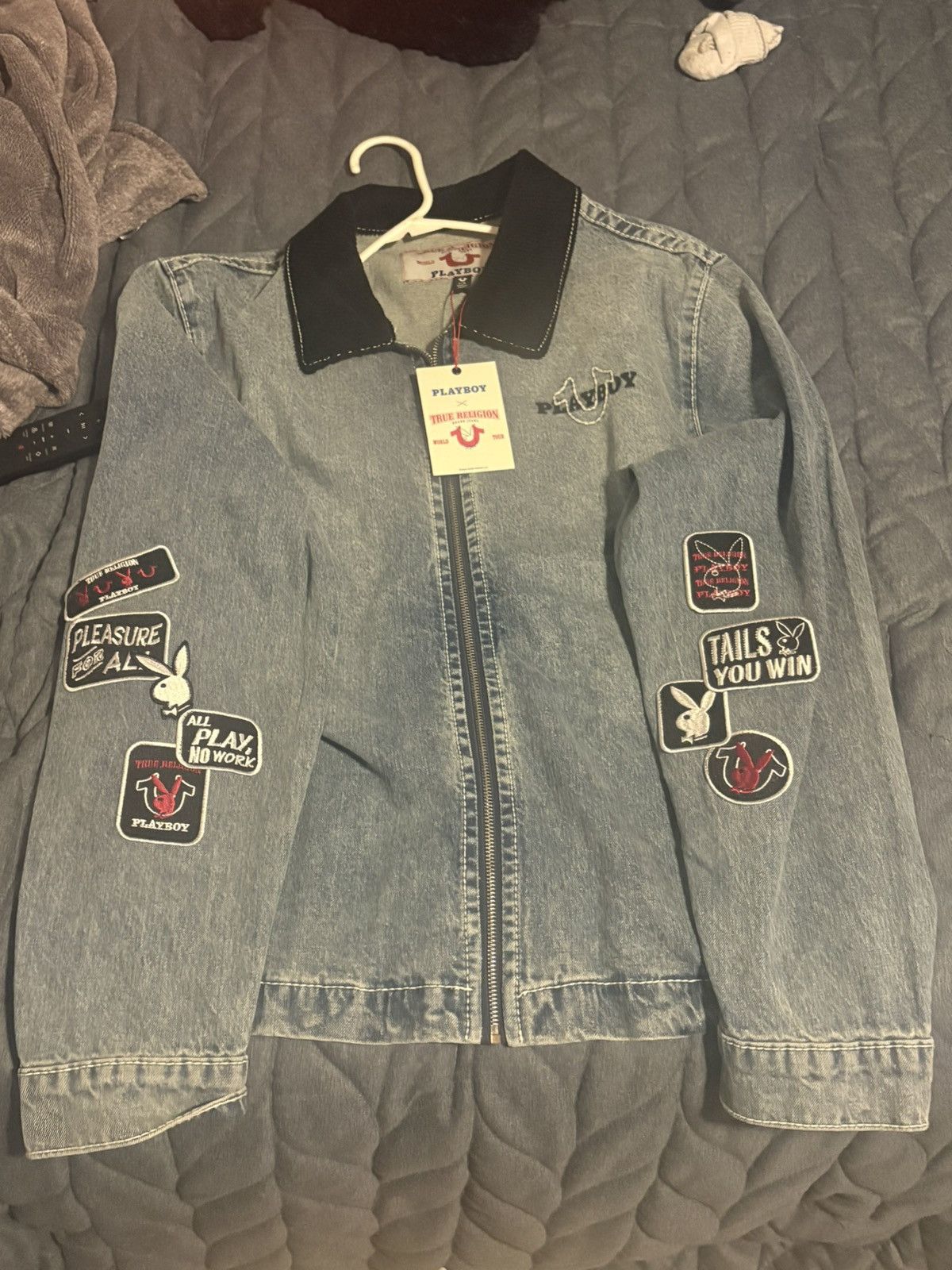 Playboy × True Religion True Religion x Playboy denim jacket Size US L / EU 52-54 / 3 - 1 Thumbnail