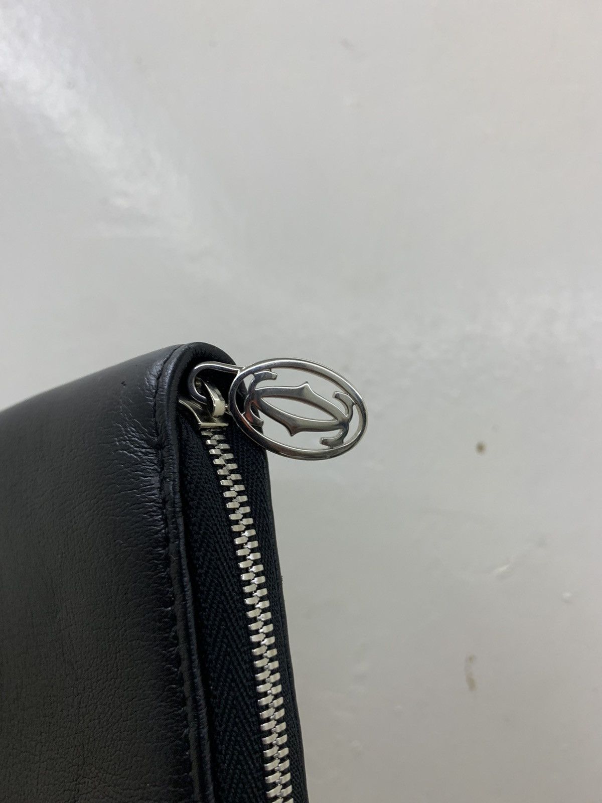 Cartier Cartier Black Leather Wallet Size ONE SIZE - 2 Thumbnail