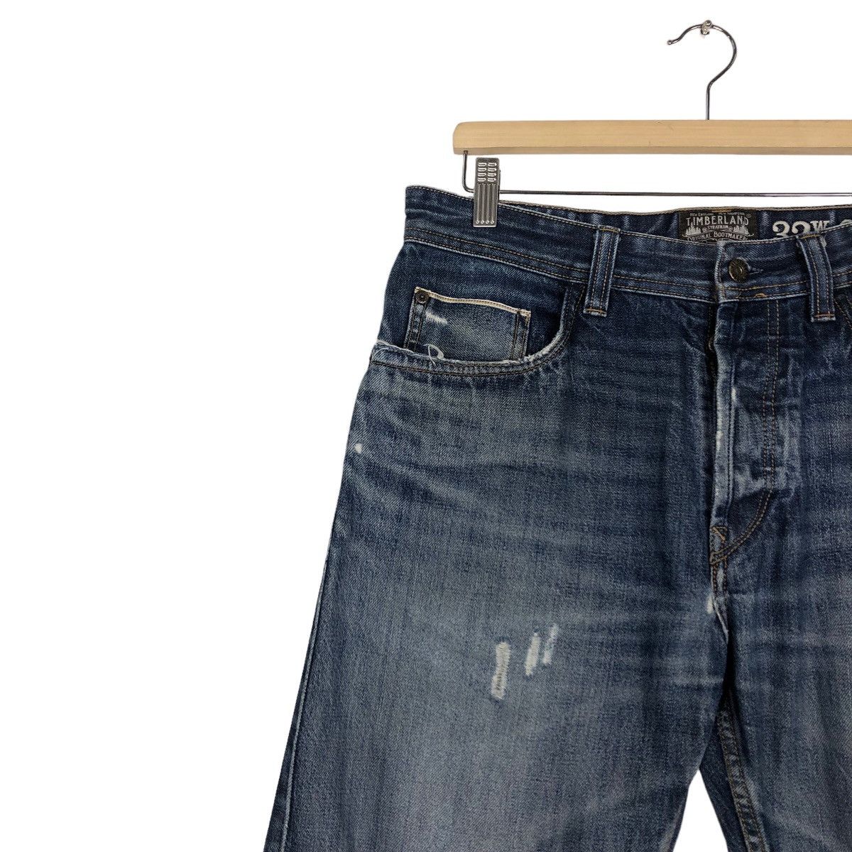 Japanese Brand 🔥Vintage Denim Jeans Red Line Timberland Size US 32 / EU 48 - 7 Thumbnail