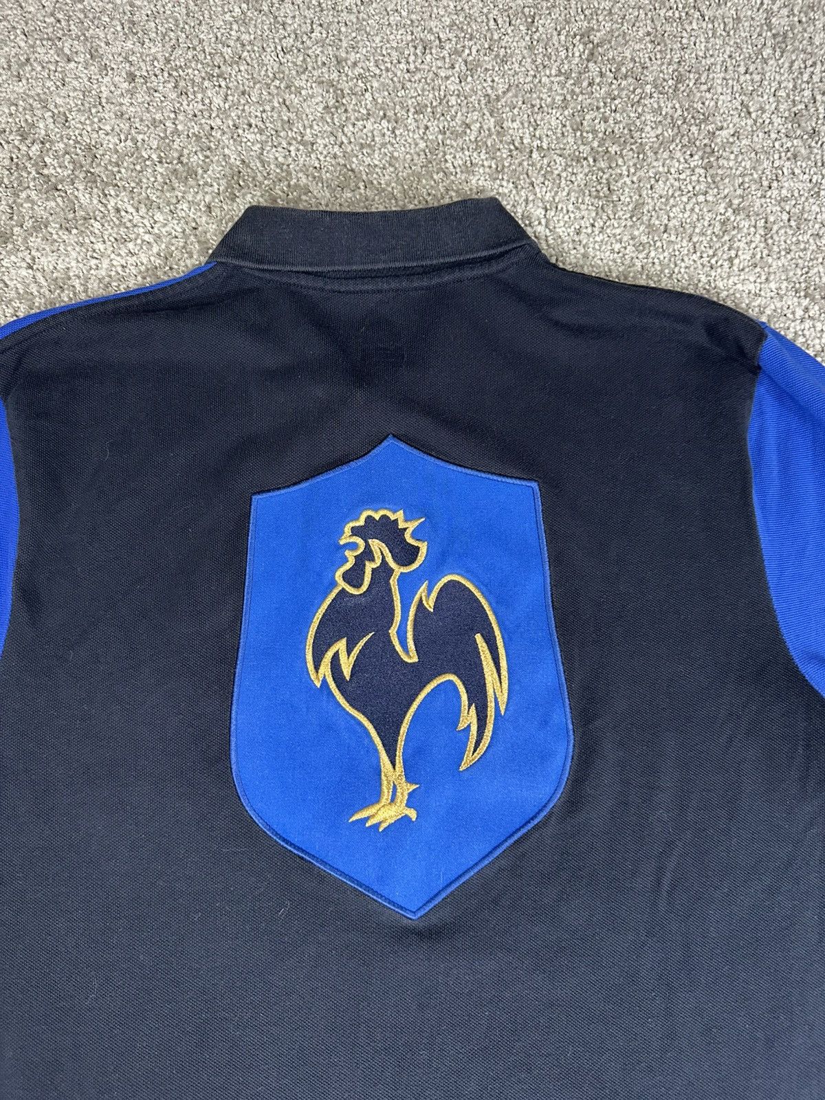 Nike Vintage Nike French Rugby Team Polo Shirt Size US XL / EU 56 / 4 - 9 Thumbnail