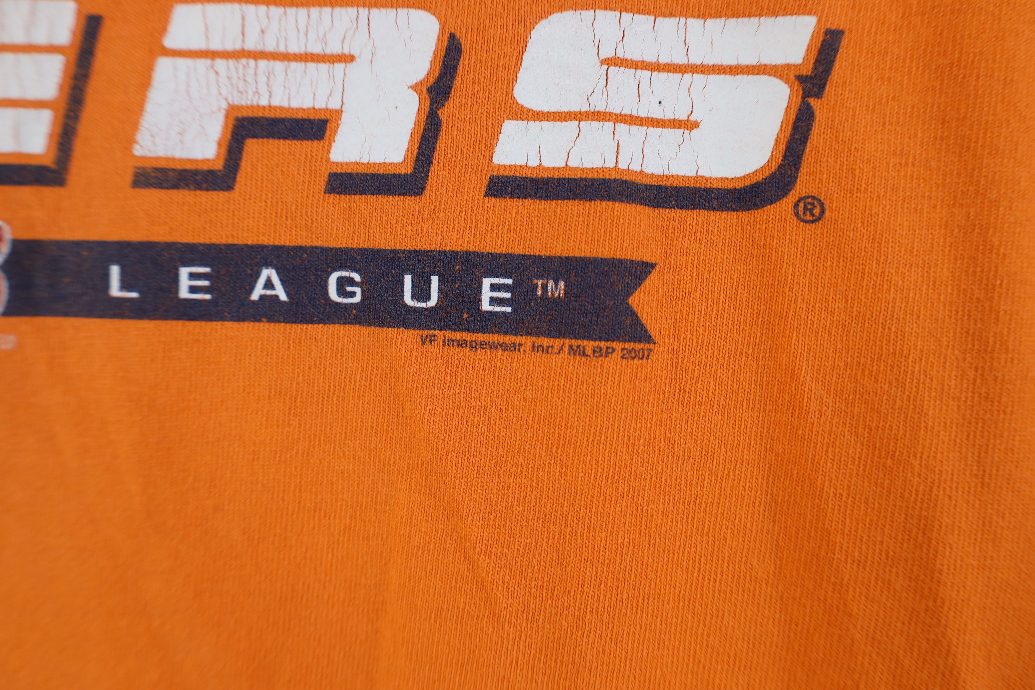 Vintage Vintage Y2K 2007 English D Detroit Tigers Baseball T-Shirt Size US L / EU 52-54 / 3 - 5 Thumbnail