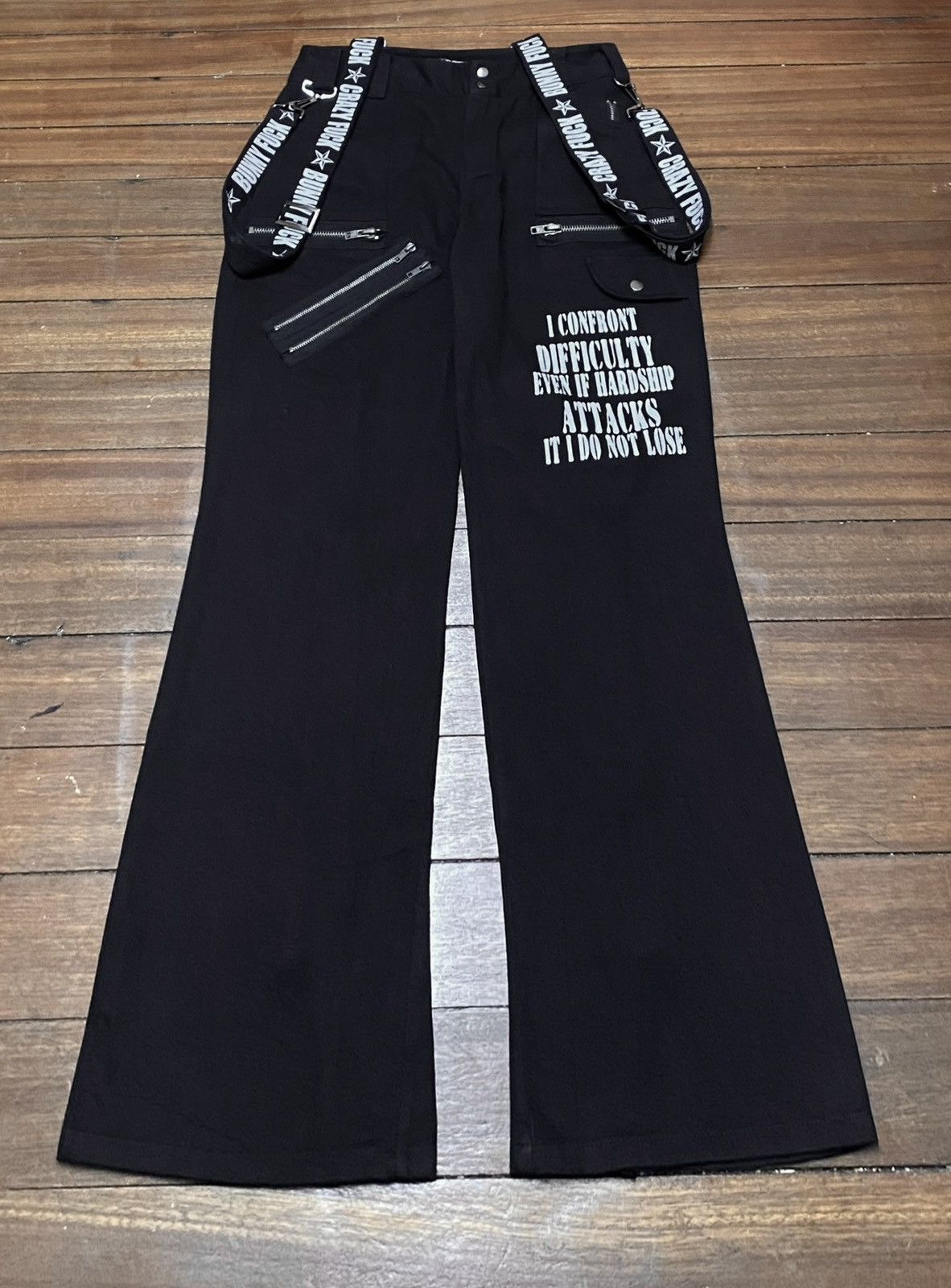 Japanese Brand × Seditionaries Rare Vintage Japanese Brand Sex Pot Suspended Pants 1990s Size US 31 - 1 Thumbnail