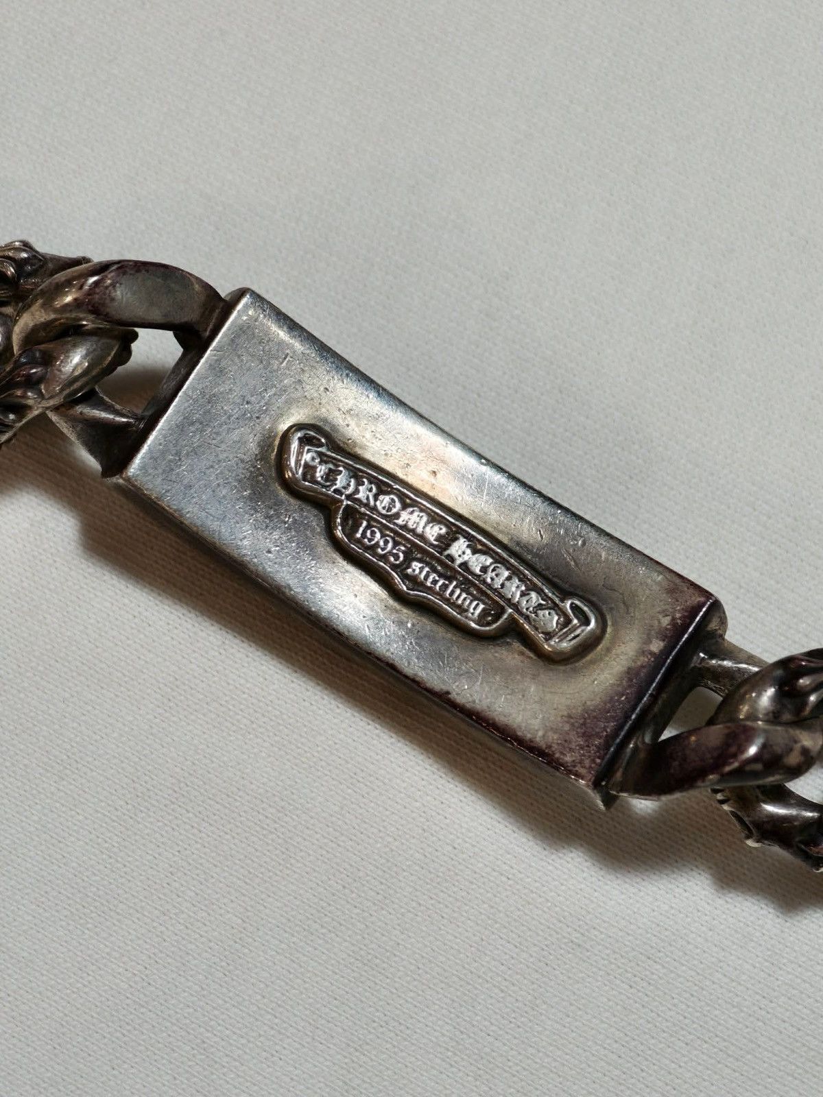 Chrome Hearts Chrome Hearts Dagger ID Bracelet Fancy Links Size ONE SIZE - 15 Thumbnail
