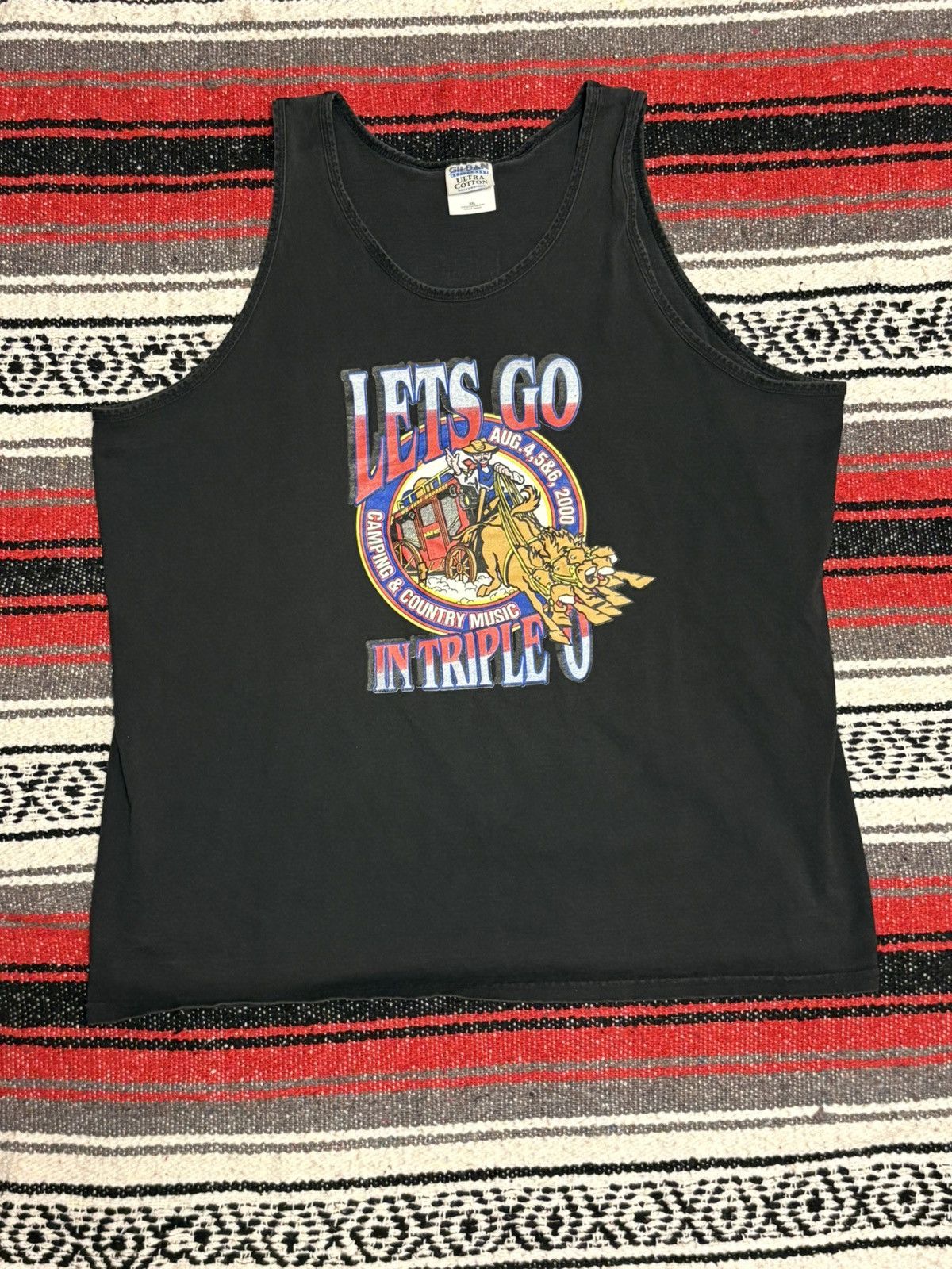Gildan Vintage Country Music Tank Size US XXL / EU 58 / 5 - 1 Thumbnail