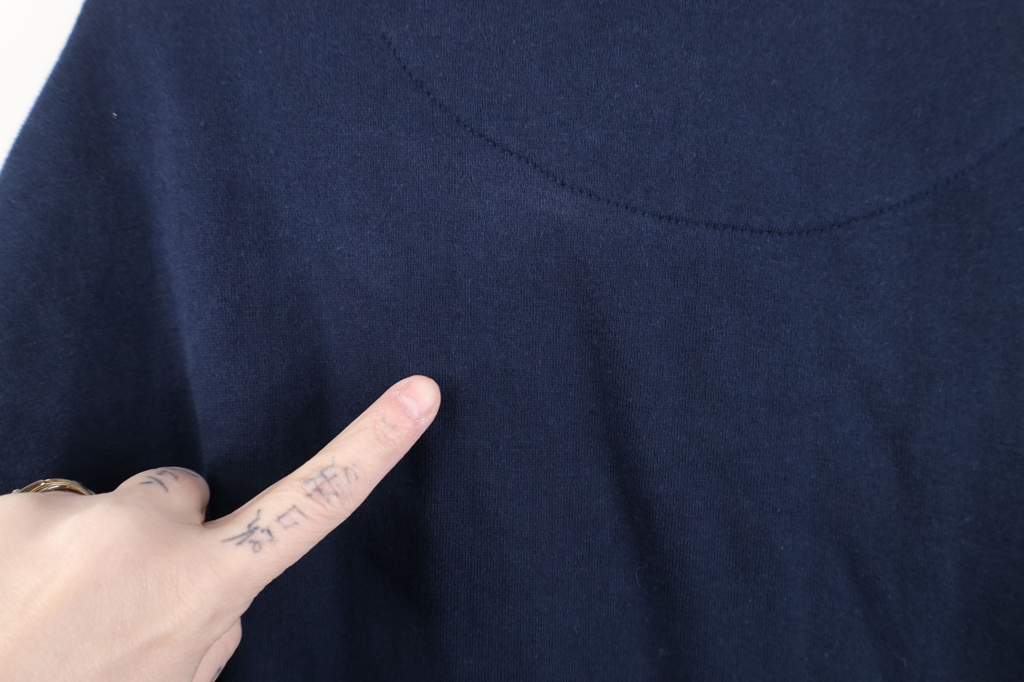 Vintage Deadstock Vintage 90s Y2K Streetwear Fit Sweatshirt Blue Size US XL / EU 56 / 4 - 12 Thumbnail