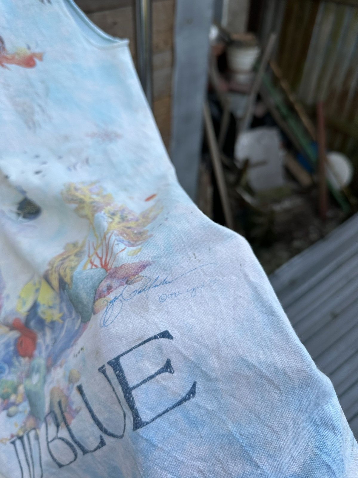 Liquid Blue × Vintage Vintage 1992 AOP Coral Reef art tee Size US L / EU 52-54 / 3 - 4 Thumbnail