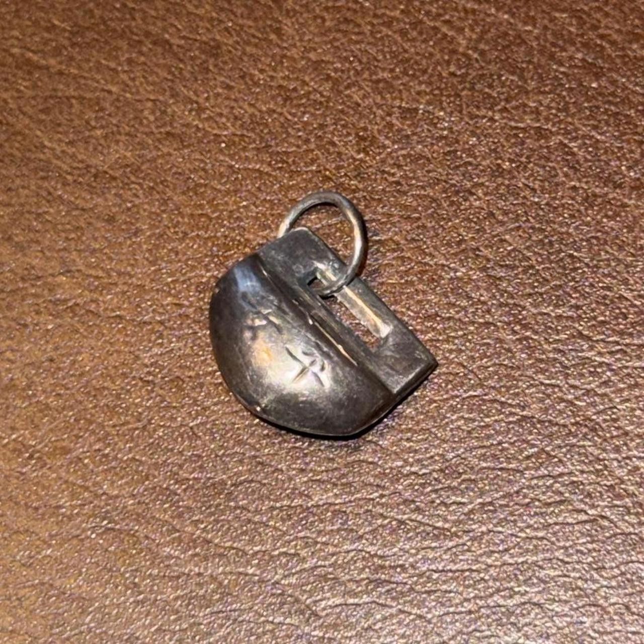 Designer Vintage Sterling Silver Purse Pendant/Charm Size ONE SIZE - 3 Thumbnail