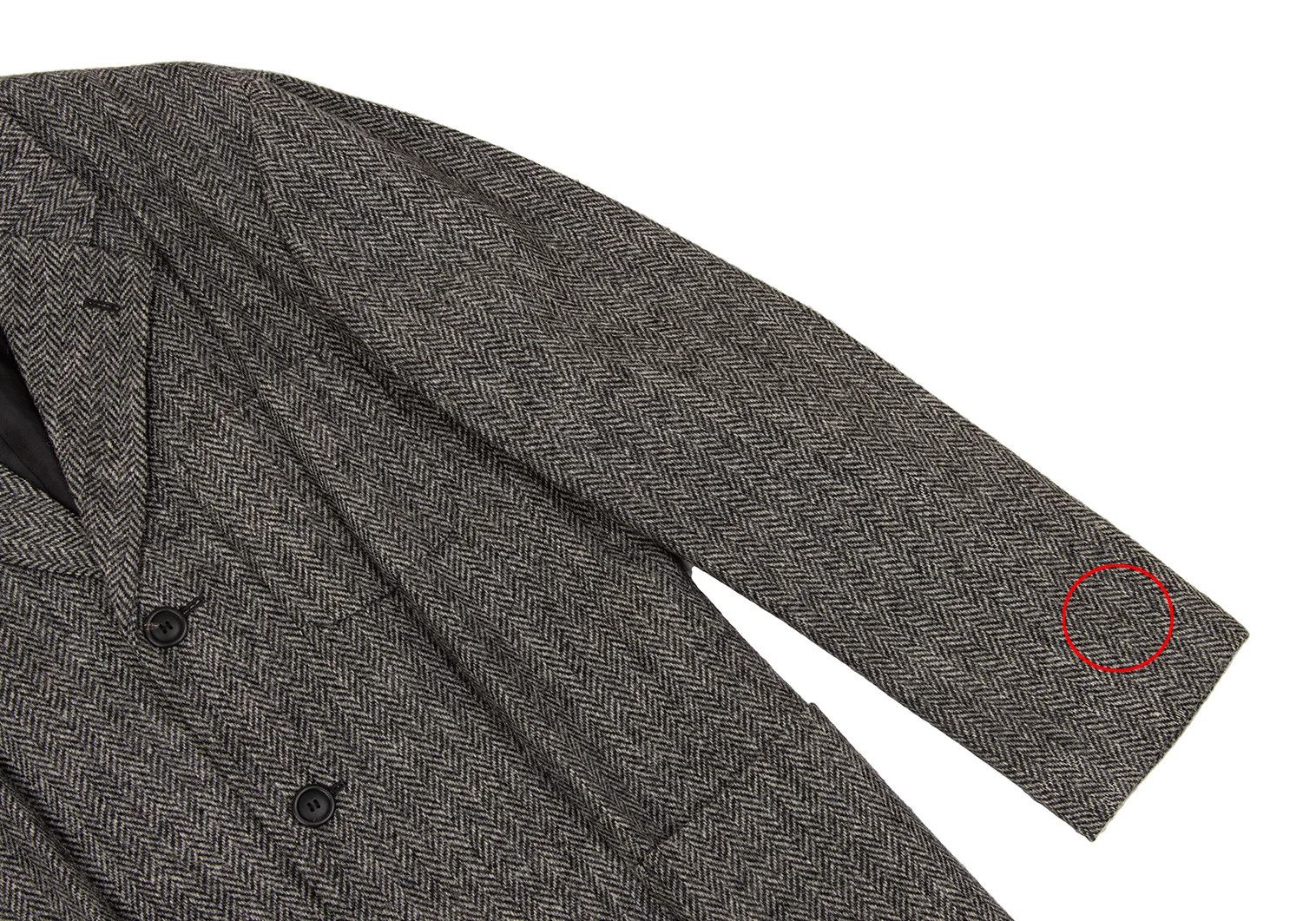 Issey Miyake Harris T Herringbone Design Jacket Gray XL Size US XL / EU 56 / 4 - 6 Thumbnail