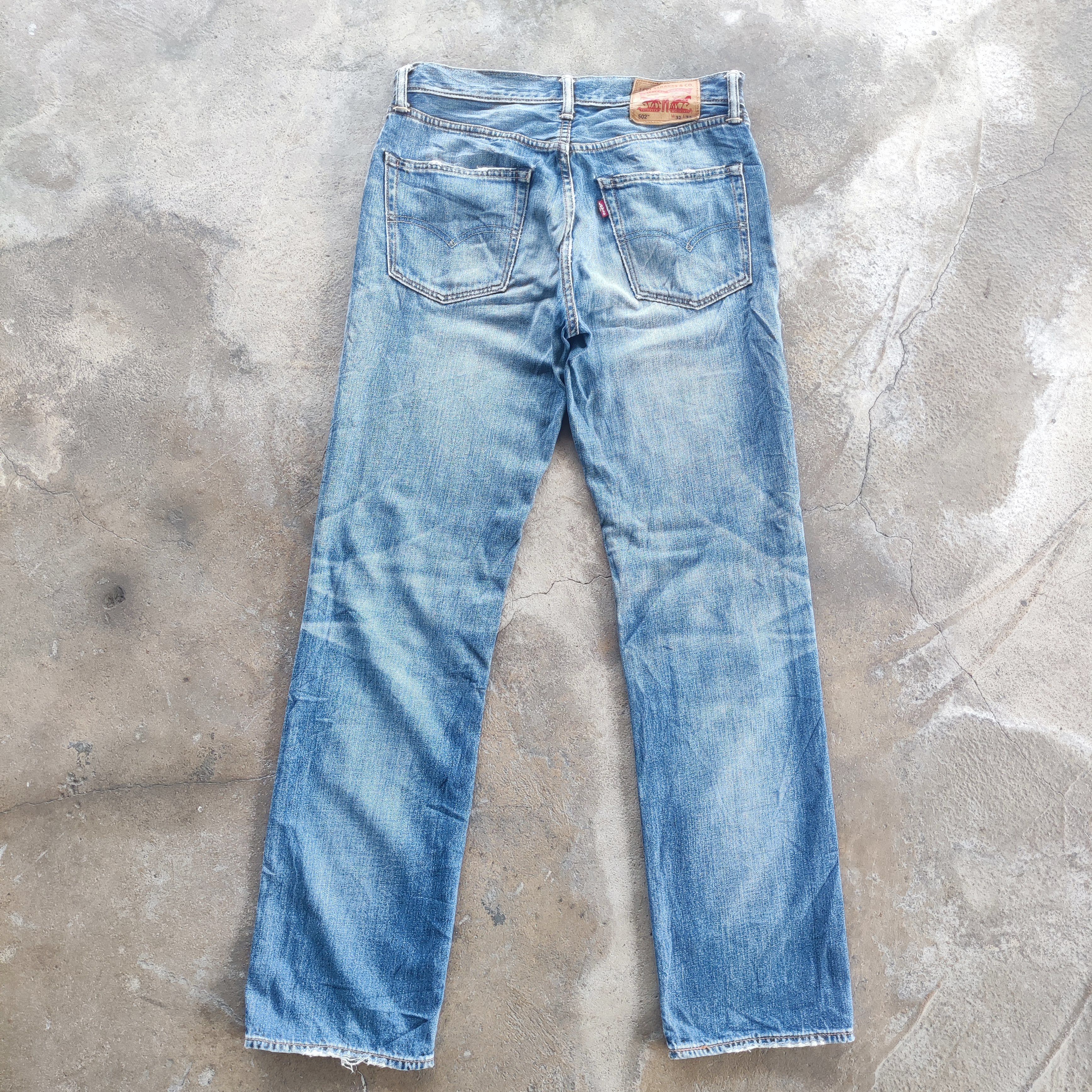 Levi's Vintage Levi's 505 Brand Ripped Jeans faded pants Size US 35 - 9 Thumbnail