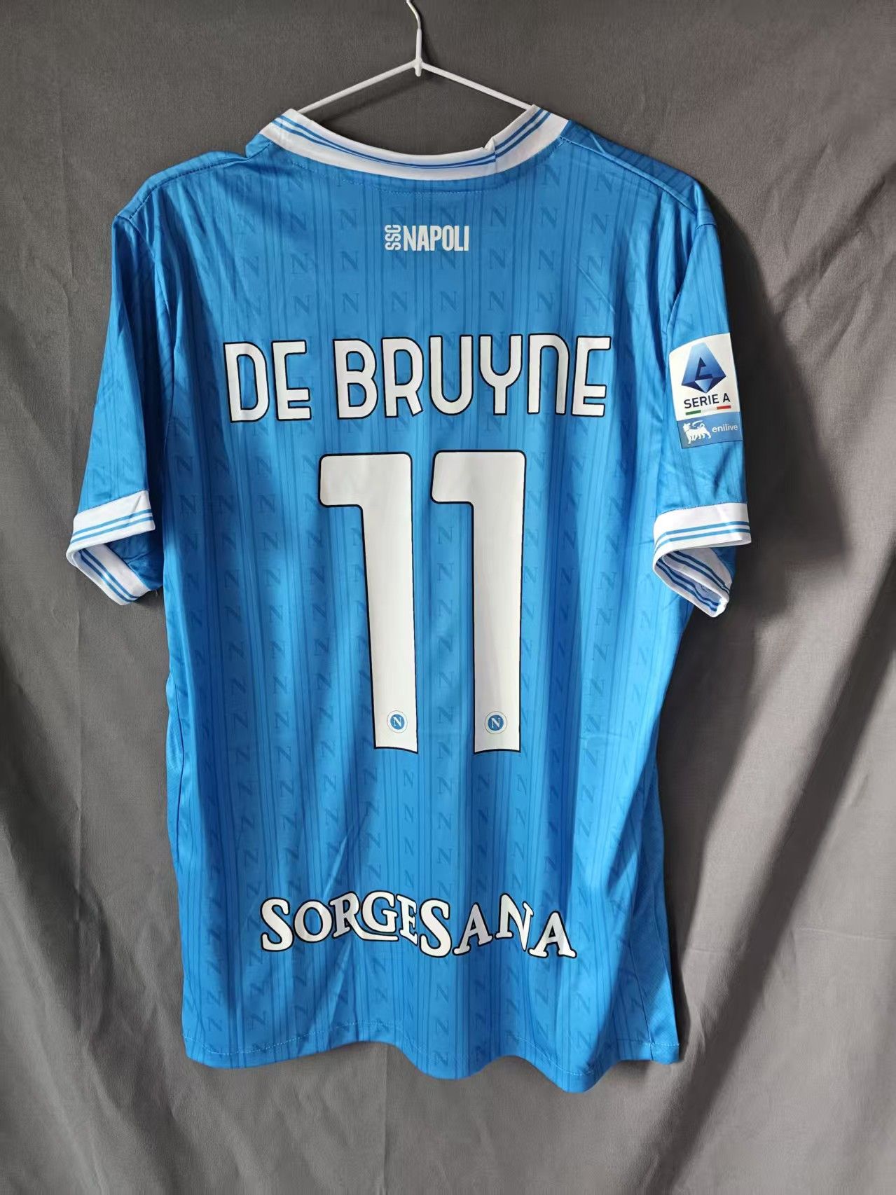 Other 2025 2026 Napoli 11 Kevin De Bruyne Jersey Home Size US M / EU 48-50 / 2 - 2 Thumbnail