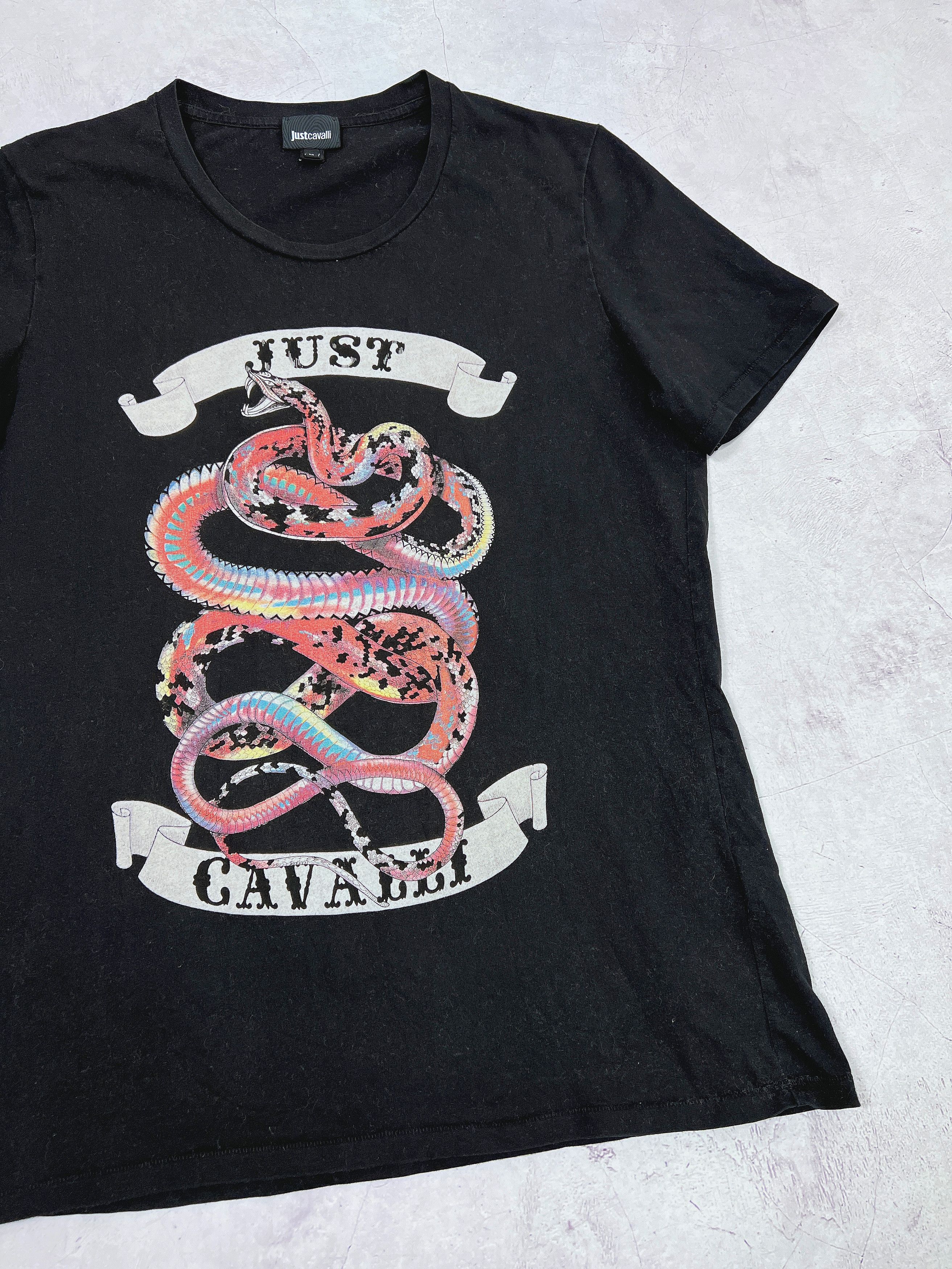 Just Cavalli Just Cavalli T-Shirt Red Snake Big Logo Size US M / EU 48-50 / 2 - 3 Thumbnail