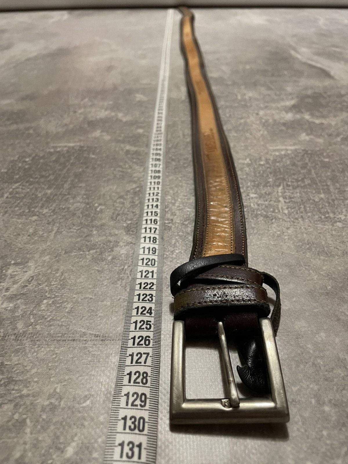 Diesel Vintage Diesel Leather Belt Y2K Size ONE SIZE - 14 Thumbnail