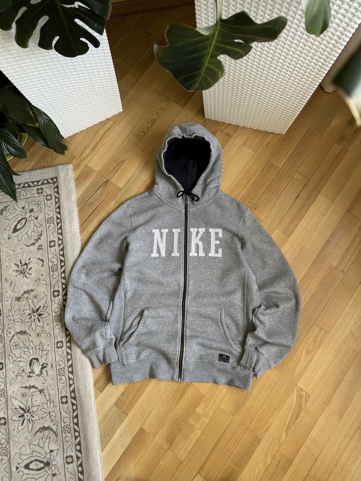 Nike vintage zip up hoodie sales