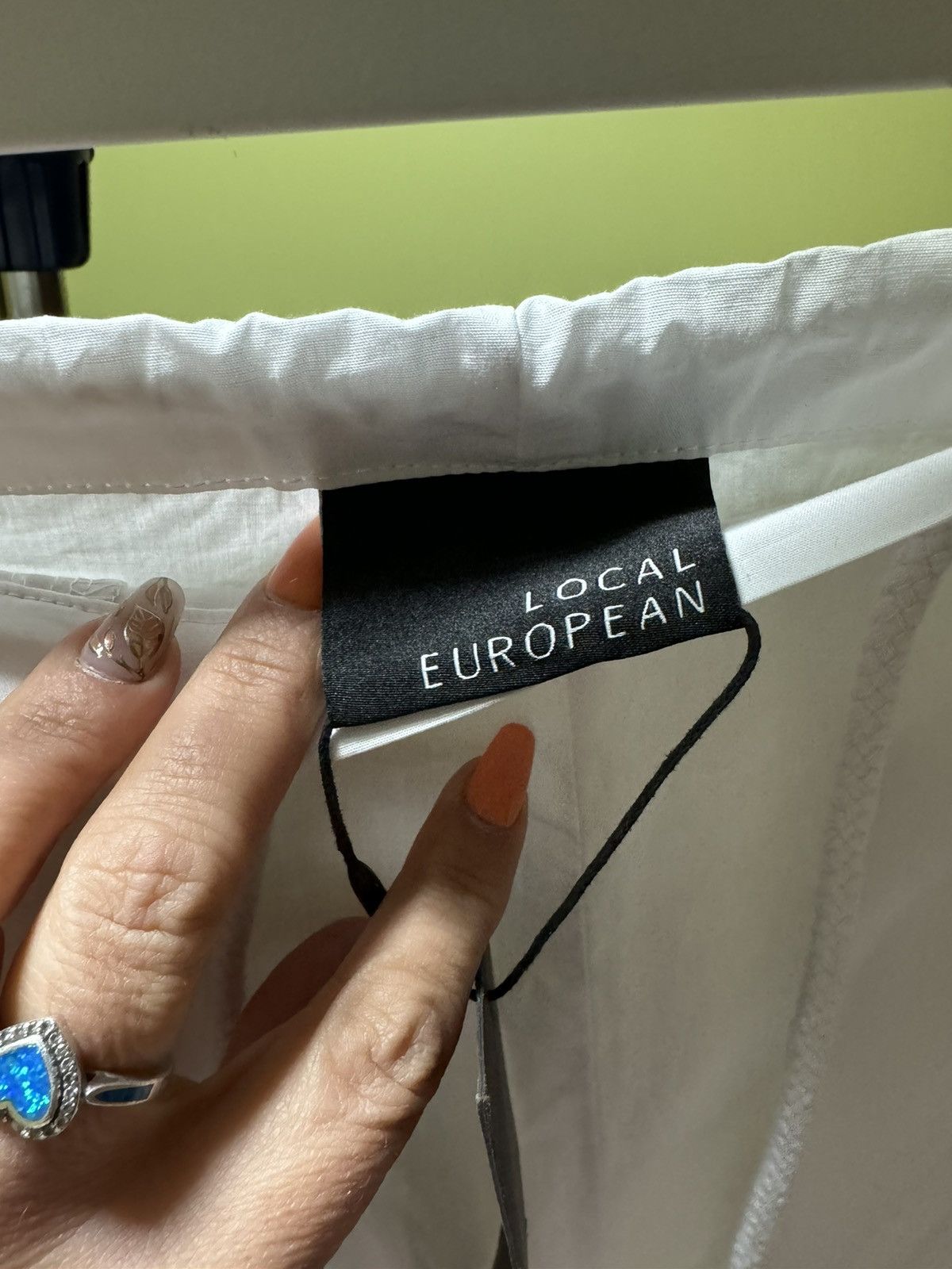 Other Local European White Pants M/L NWT!!! Size 32" / US 10 / IT 46 - 4 Thumbnail