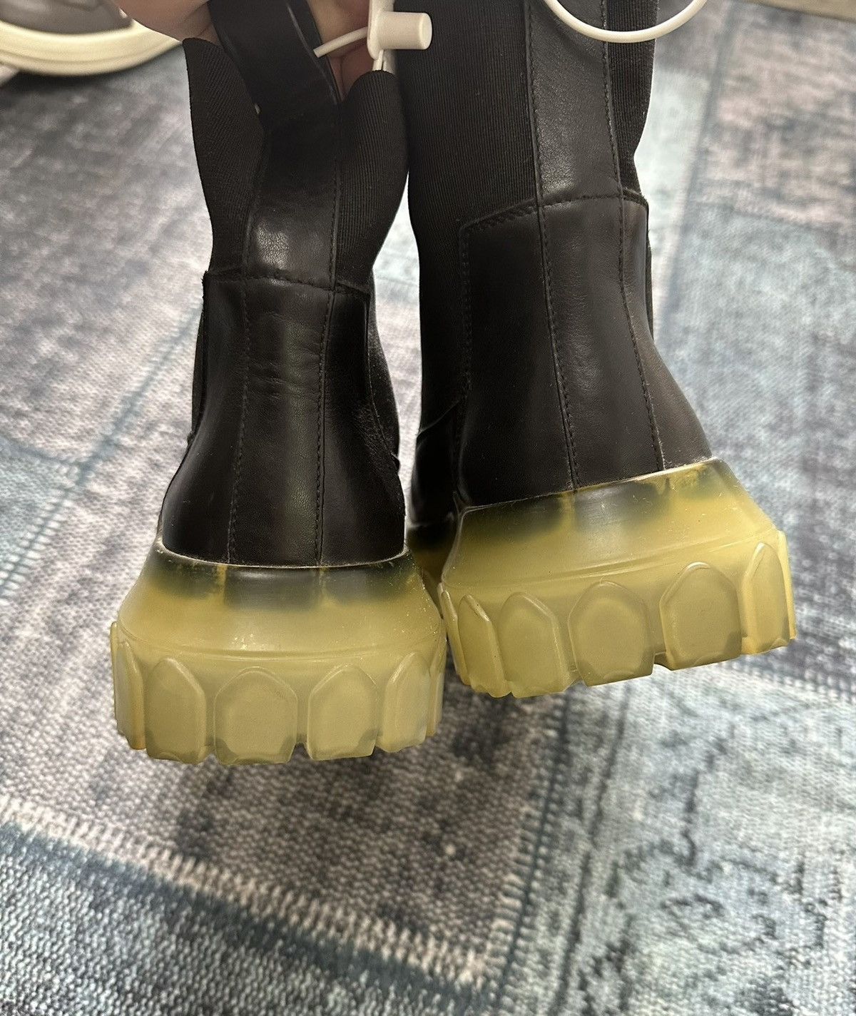 Rick Owens Rick Owens mainline transparent octopus sole Chelsea boots Size US 6 / IT 36 - 5 Thumbnail