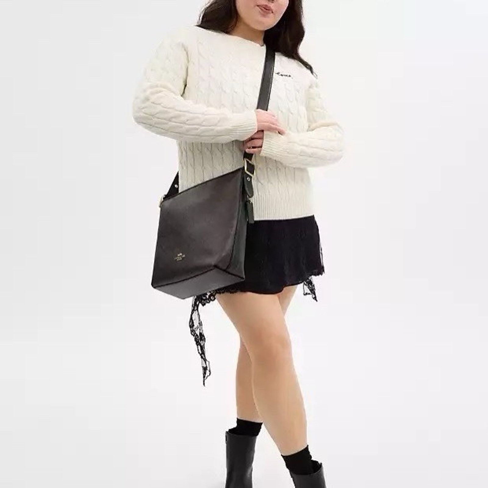Coach Coach Womens Val Duffle Leather Bag Gold/Walnut/Black CAB12 Size ONE SIZE - 10 Thumbnail