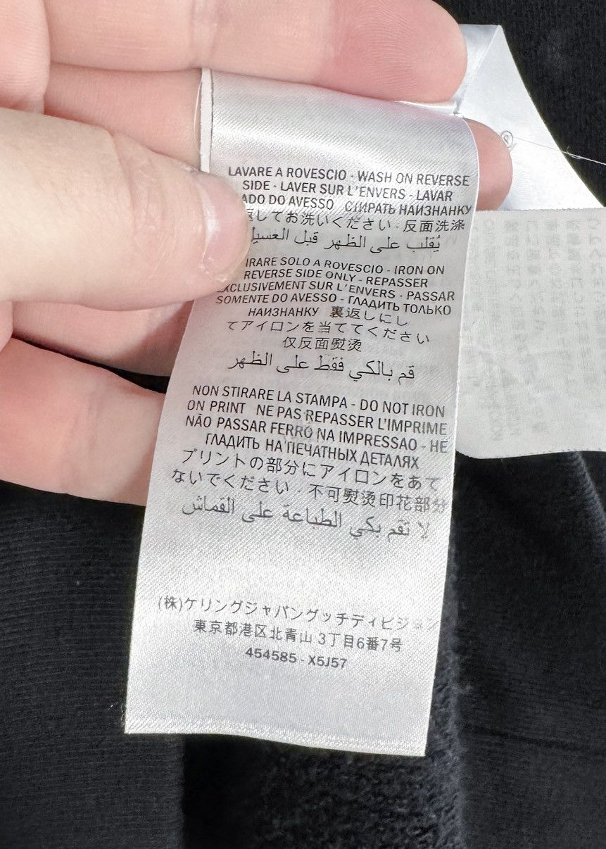 Gucci Gucci "Fake Logo" GG Black Oversized Hoodie Size US XS / EU 42 / 0 - 11 Thumbnail