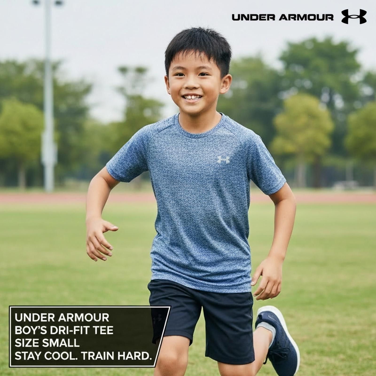 Under Armour Under Armour Boys' Dri-Fit Tee Size Small Size US S / EU 44-46 / 1 - 1 Thumbnail