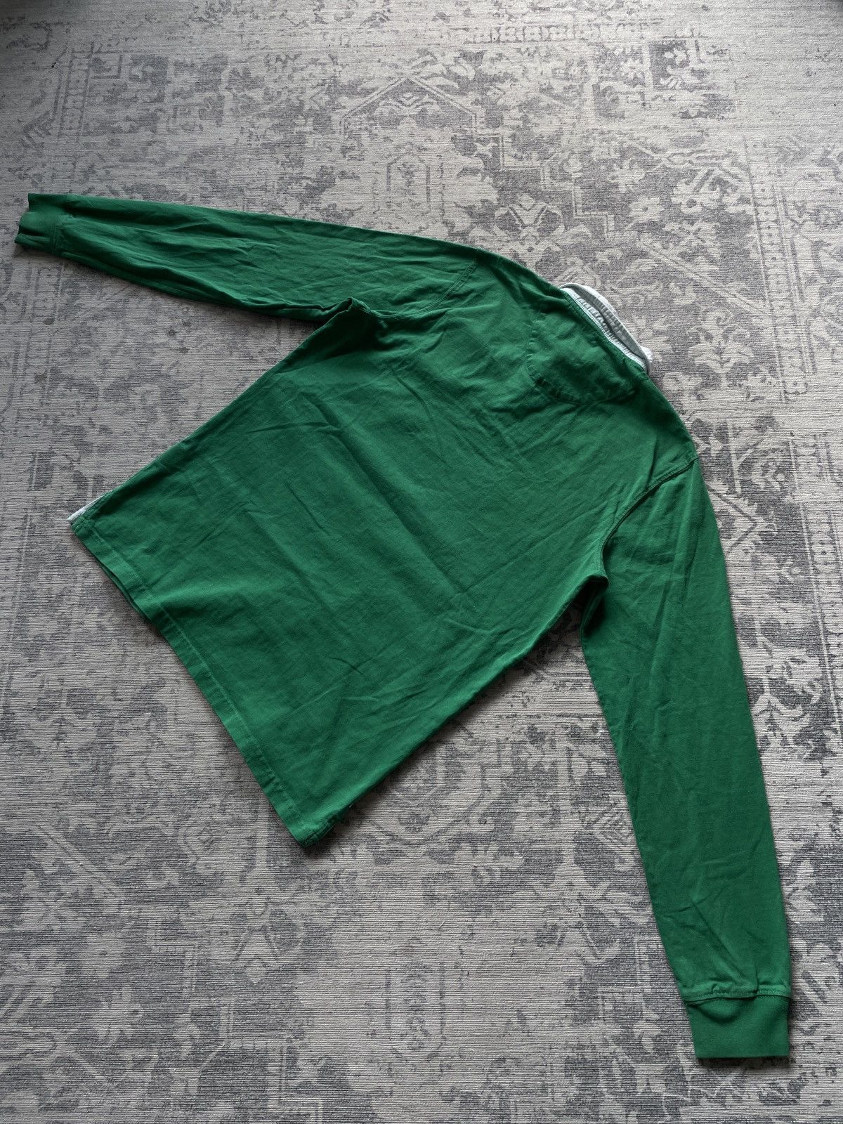 Polo Ralph Lauren Polo Ralph Lauren Vintage Rugby Polo Long Sleeve Size US L / EU 52-54 / 3 - 8 Thumbnail