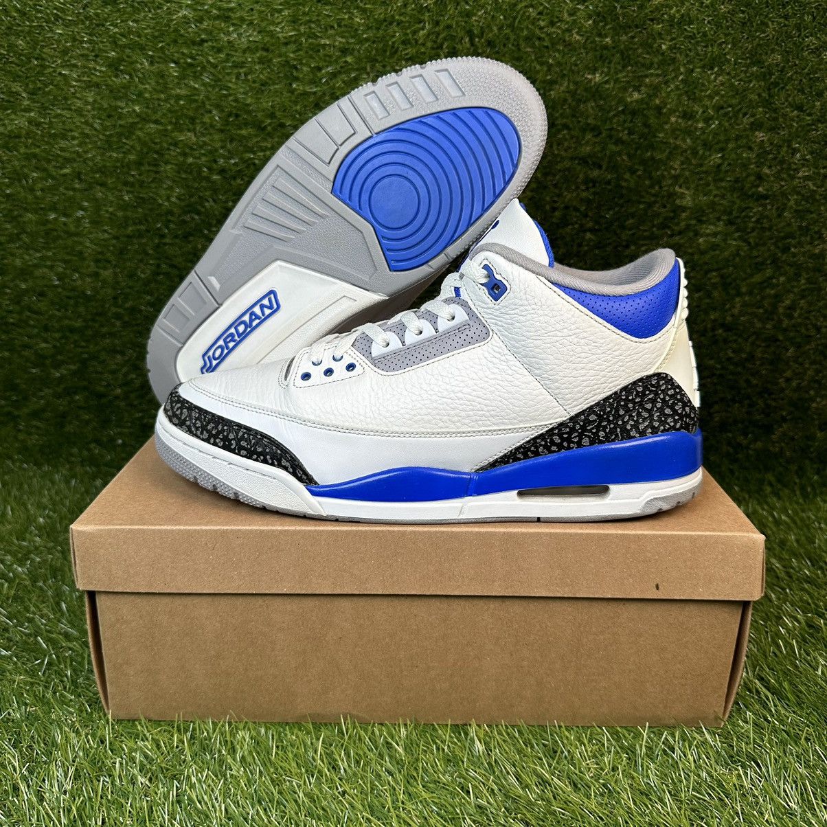 jordan 3 racer blue hibbett sports