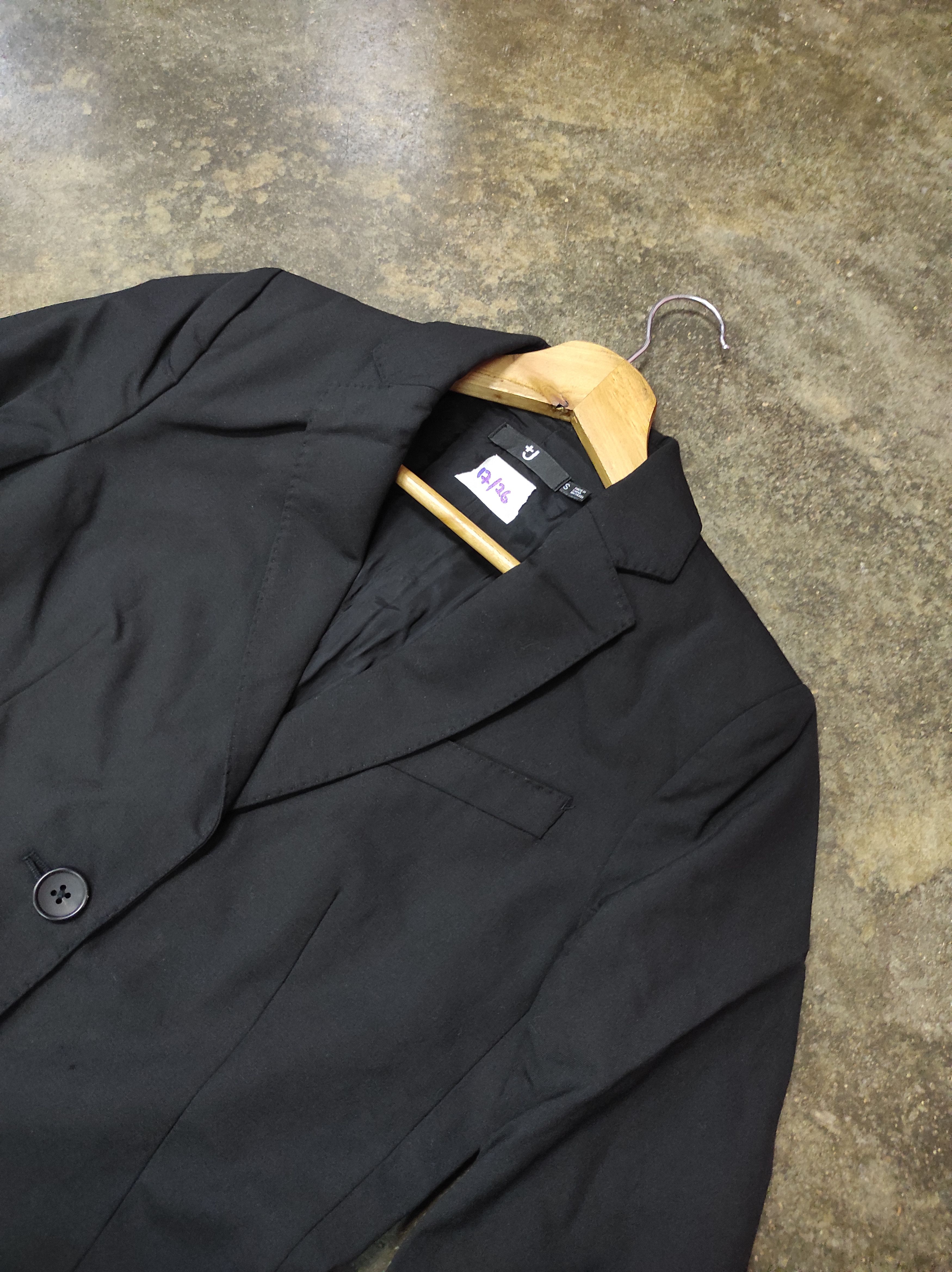 Jil Sander × Uniqlo UNIQLO X JIL SANDER BLACK BLAZER COAT Size S / US 4 / IT 40 - 3 Thumbnail