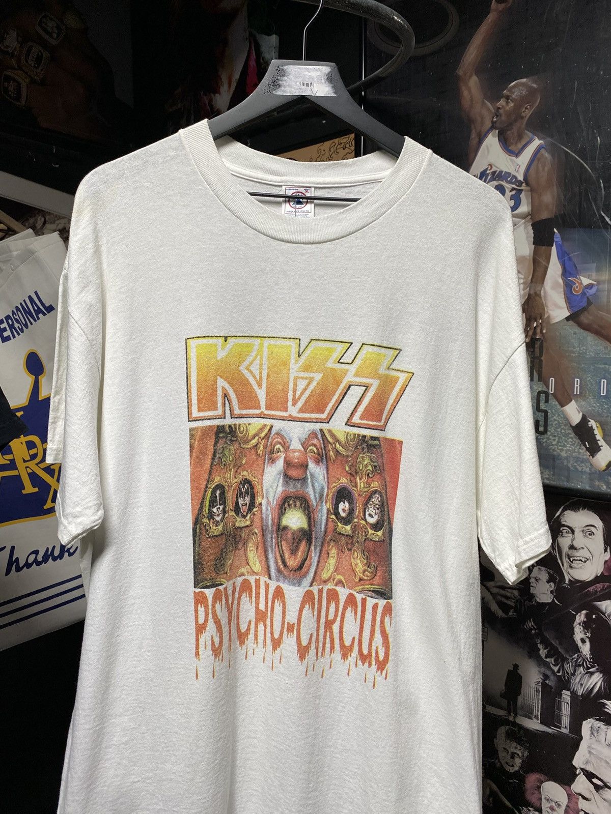 Vintage Vintage 90’s Kiss Band T-Shirt Vtg Tour Tee Size XLarge Size US XL / EU 56 / 4 - 1 Thumbnail