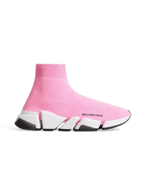 Balenciaga speed 2.0 clear sole recycled knit sneaker Size US 10 / IT 40 - 1 Thumbnail