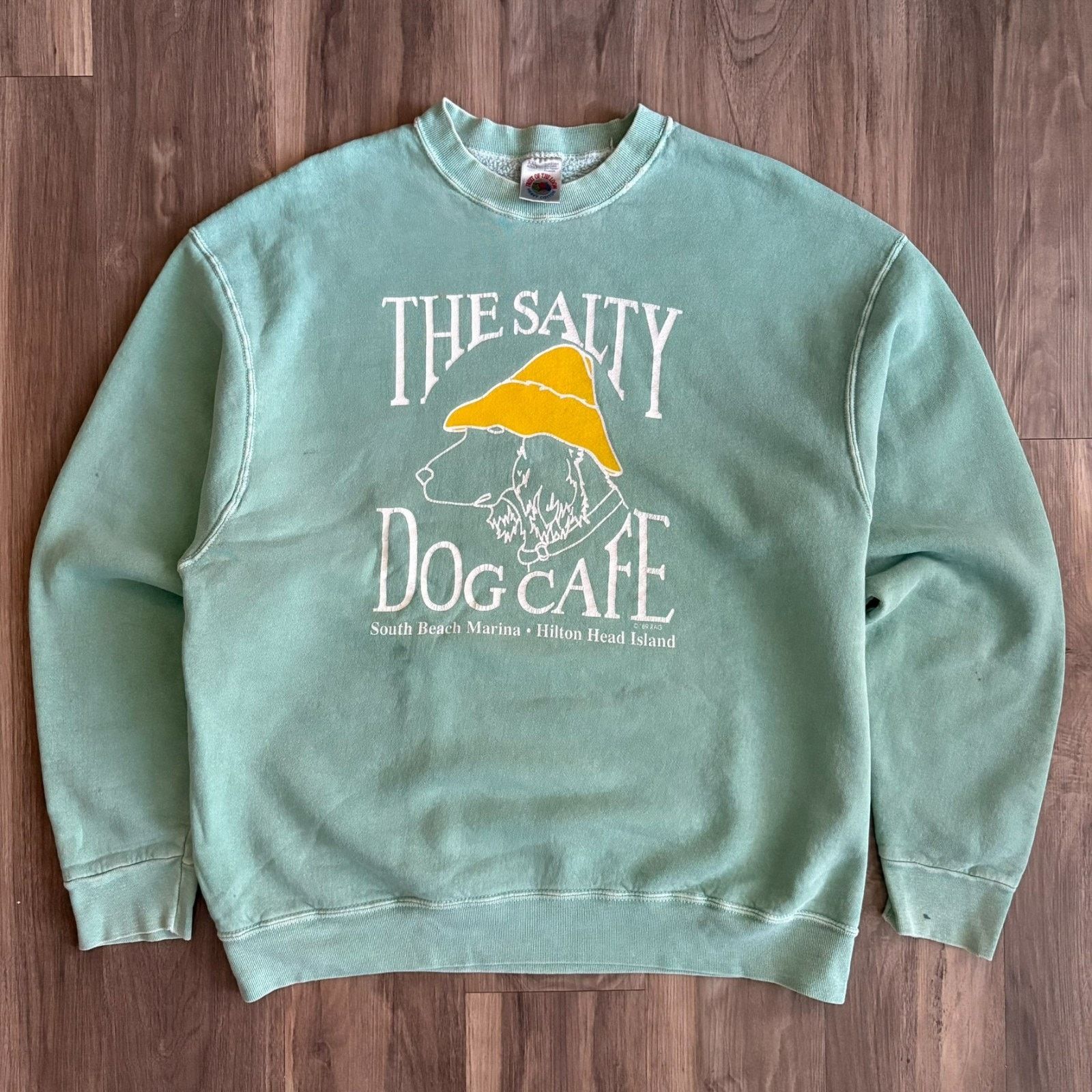 Vintage Vintage Salty Dog Cafe Sweatshirt Men's Size L Size US L / EU 52-54 / 3 - 1 Thumbnail