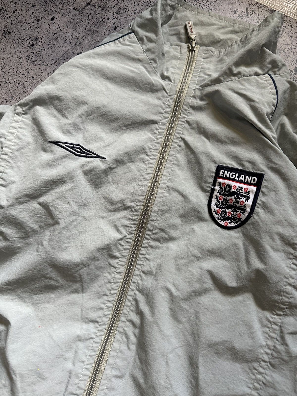Umbro Vintage 90s Umbro England Track Suit Jacket + Track Pants Size US XXL / EU 58 / 5 - 9 Thumbnail