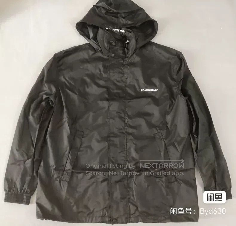 Balenciaga Balenciaga Windbreaker Jacket, Black Size US M / EU 48-50 / 2 - 1 Thumbnail
