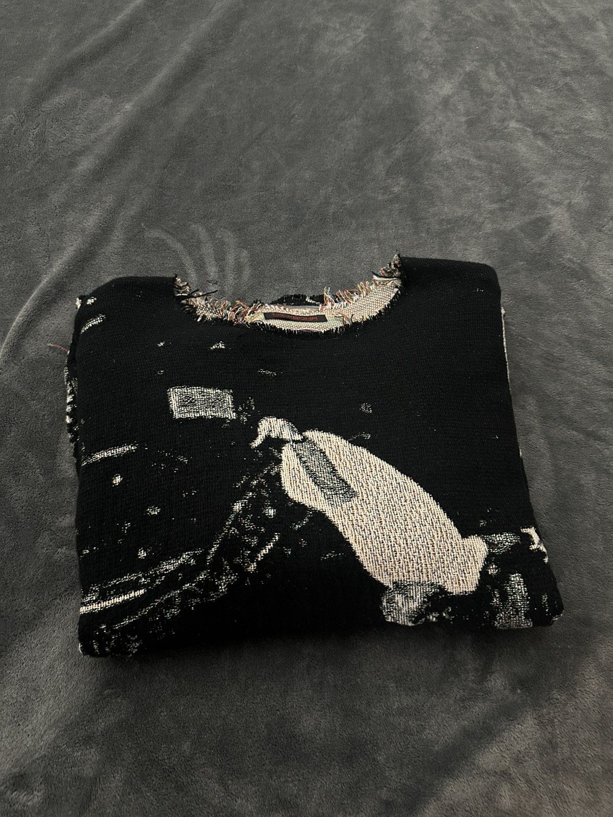 AWGE Die Lit Tapestry Crewneck (Like 4x1111) Size US M / EU 48-50 / 2 - 8 Thumbnail