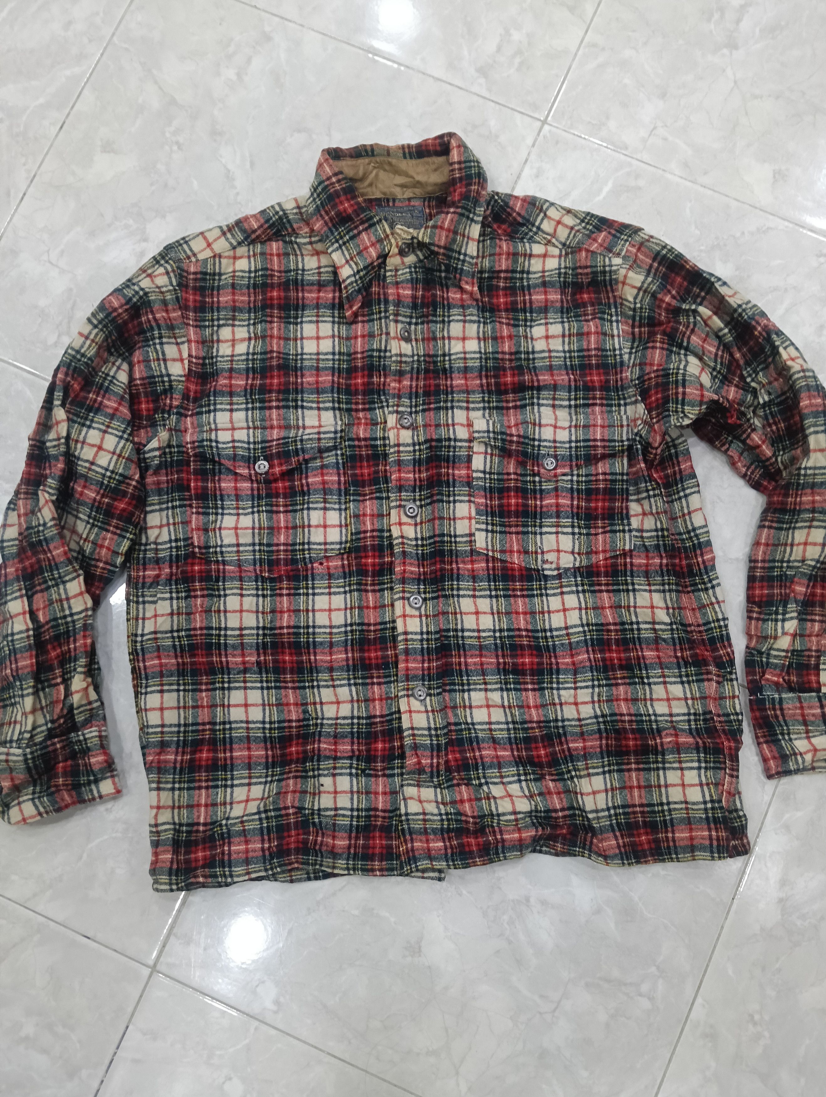 Pendleton Vintage 60s/70s Pendleton Plaid Like Arrow Size US M / EU 48-50 / 2 - 2 Thumbnail
