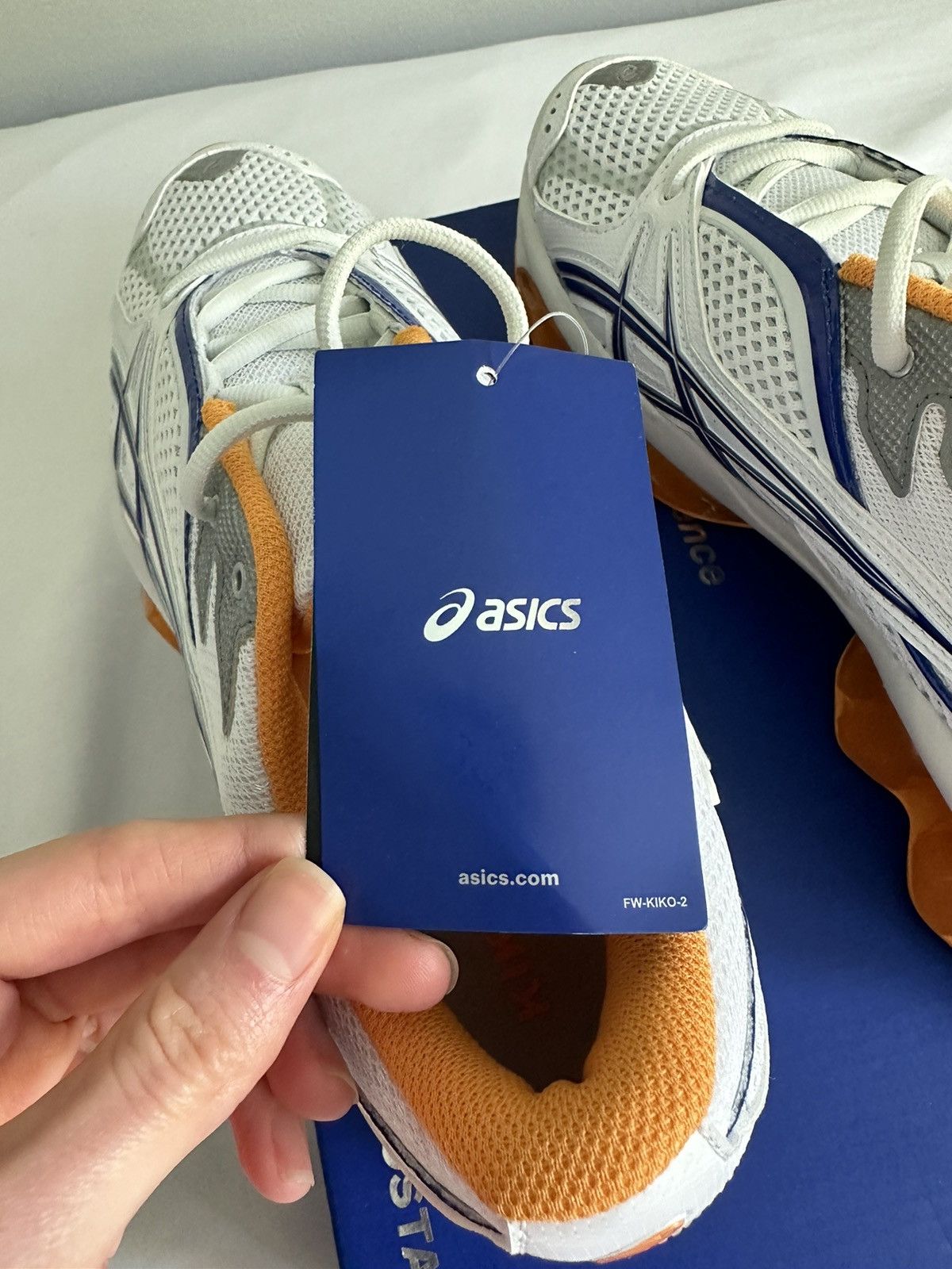 Asics × Kiko Kostadinov Kiko Kostadinov ASICS Gel-Quantum Zientzia White/Blue Size US 10.5 / EU 43-44 - 12 Thumbnail