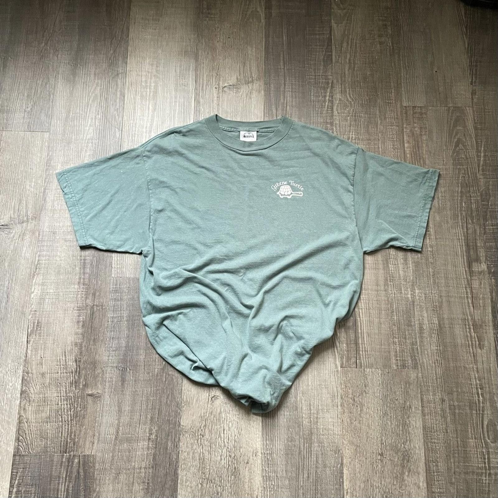 Vintage GLOBAL SELECT • VNTG "Green Turtle" Tee (XL) Size US XL / EU 56 / 4 - 1 Thumbnail