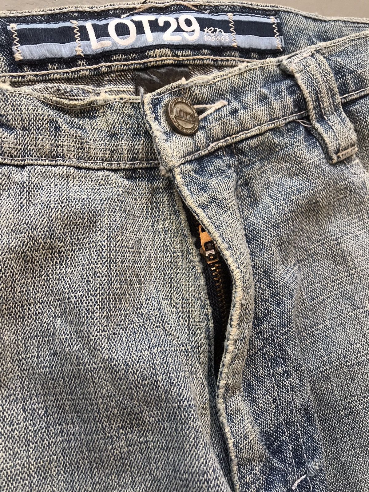 Vintage Vintage LOT29 bunny 🐰 printed distressed denim Size US 32 / EU 48 - 8 Thumbnail